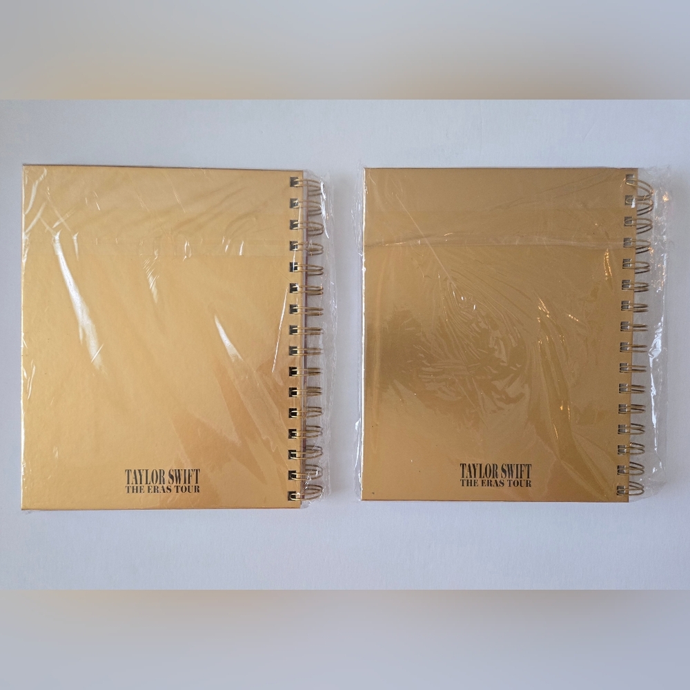 Taylor Swift Eras Tour Midnights Gold And Red Spiral Notebooks NEW 2 Available - Picture 2 of 2